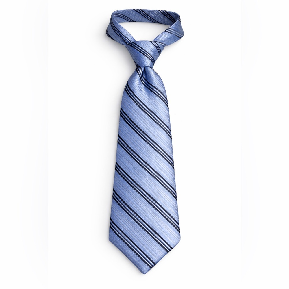 English Laundry Blue Striped Silk Tie NWT